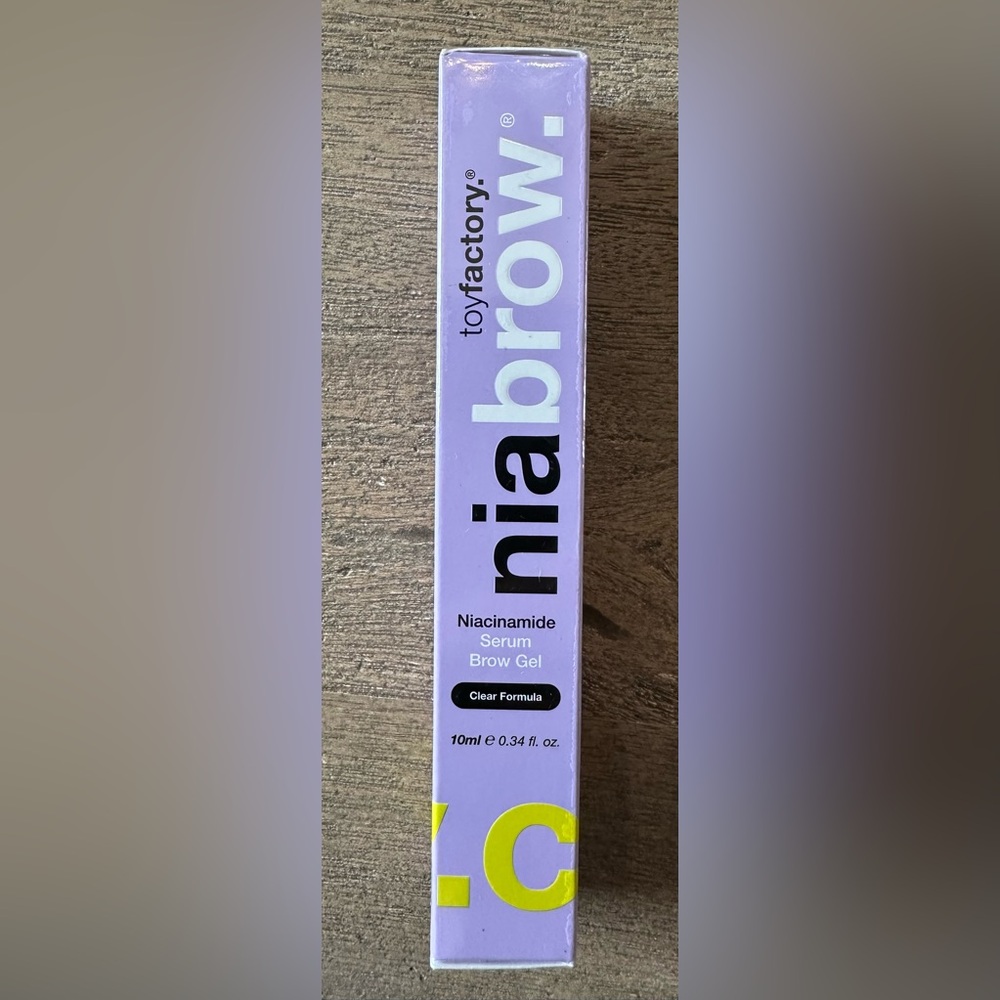 Toy Factory Nia Brow Niacinamide Brow Gel Clear 0.34 fl oz‎